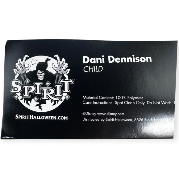 Disney Hocus Pocus Dani Dennison Child Costume Large 12 14 Spirit Halloween - Picture 11 of 13